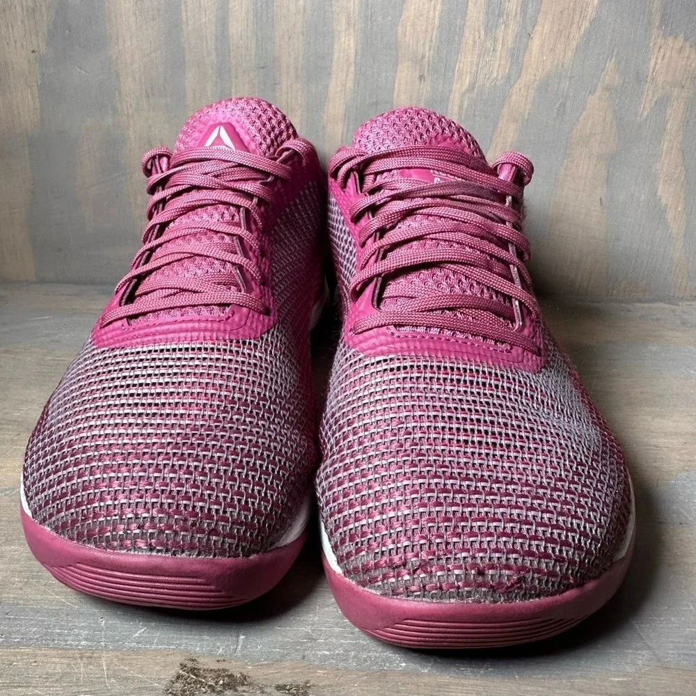Reebok Womens Crossfit Nano 8.0 Running Shoes Pink CN2978 Lace Up Breathable 8M_3